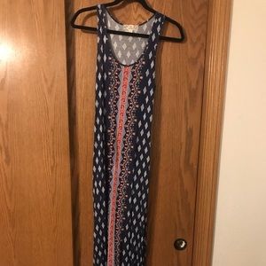 Patterned Maxi Dress